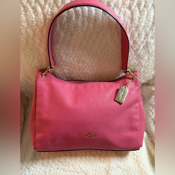 Coach Mia Pink Shoulder Bag and Wallet EUC - Picture 3 of 17